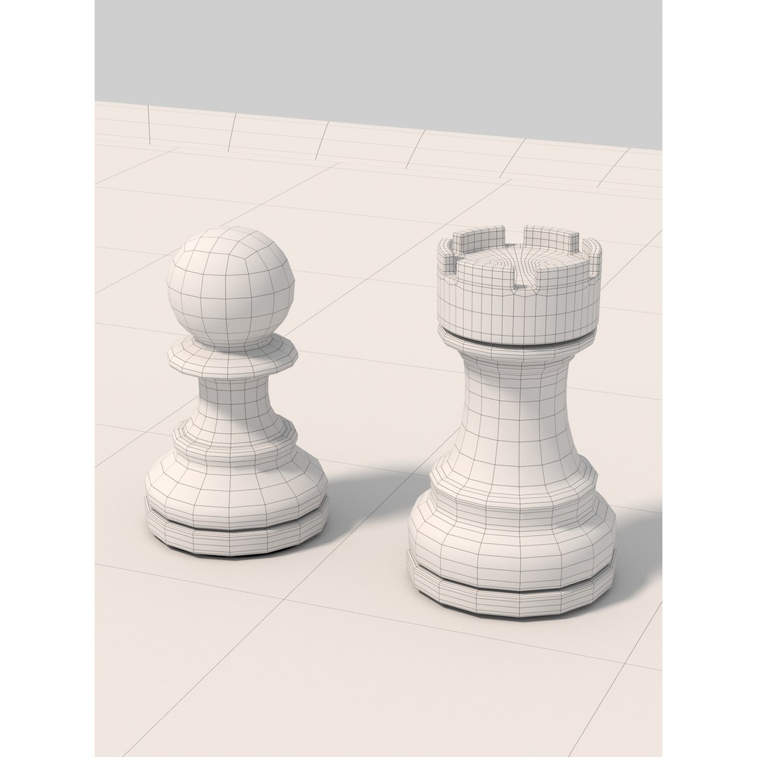 3D Chess Model - TurboSquid 1676575