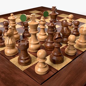 3D chess model