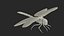 Dragonfly Rigged for Cinema 4D 3D