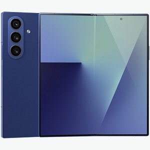 Samsung Galaxy Z Fold 7 Blue Shadow