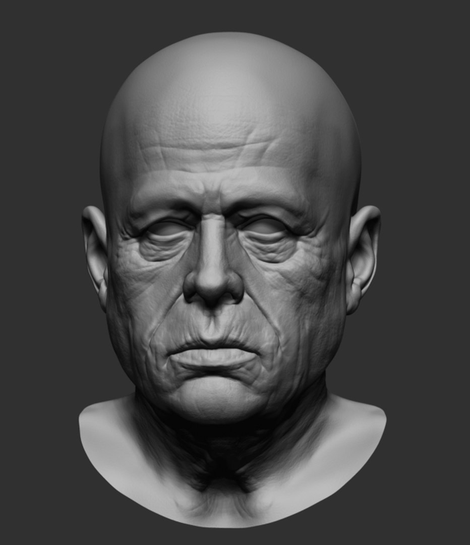 Old Man 3d Model