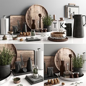 kitchen accessories 009 3D