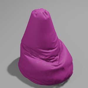 3D bean bag2 model