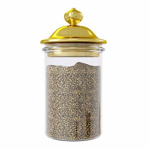 3D model Jar Coriander