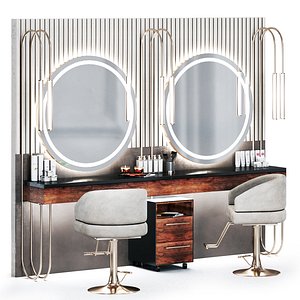 3D model Beauty salons And cosmetics showcase