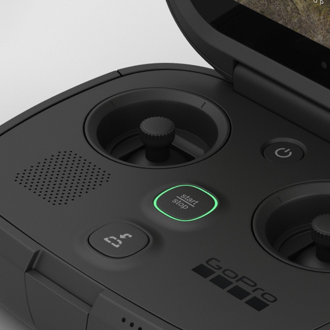 3D gopro controller pro model - TurboSquid 1332529