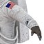 Astronaut NASA Wearing Spacesuit A7L Rigged per Maya
