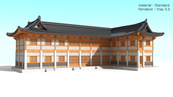 hanok-restaurant 3D