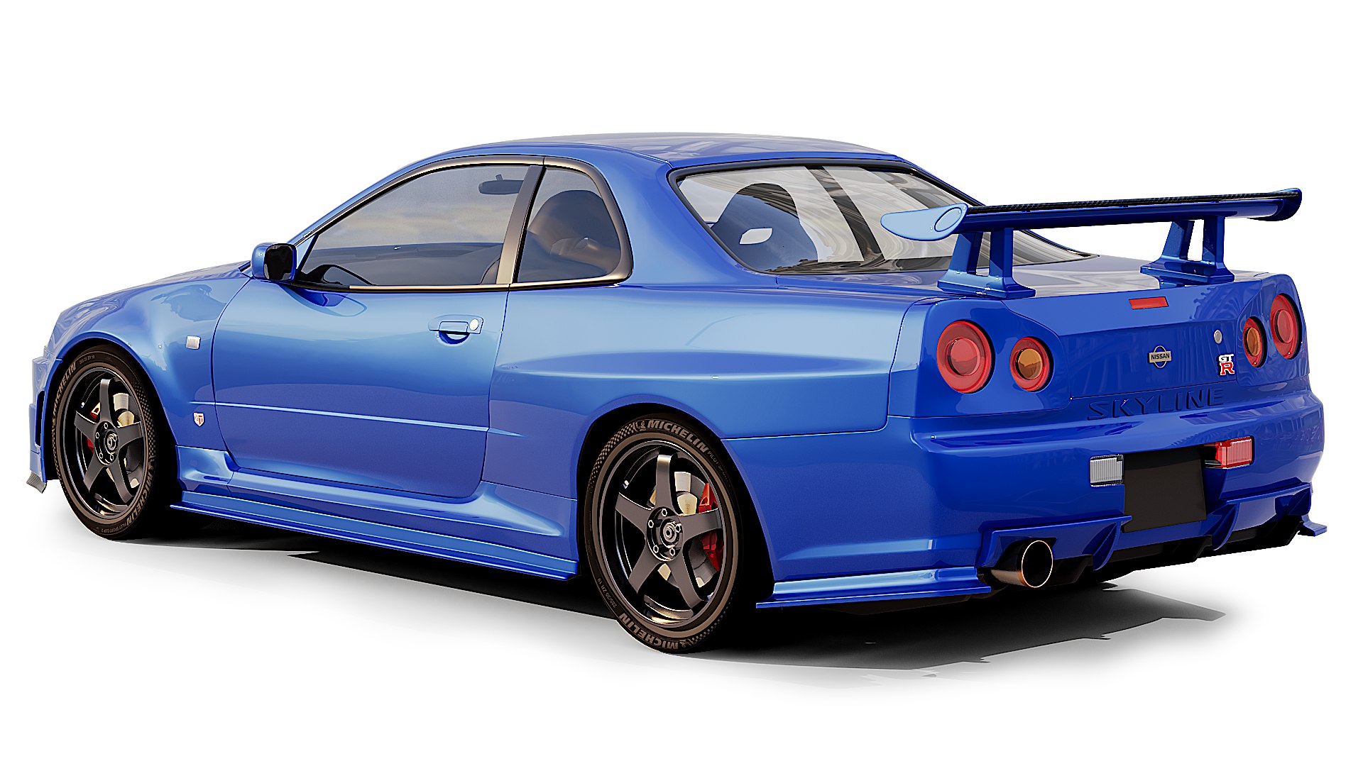3D Nissan Gtr R34 - TurboSquid 2239584