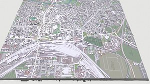 Cityscape Halle Germany