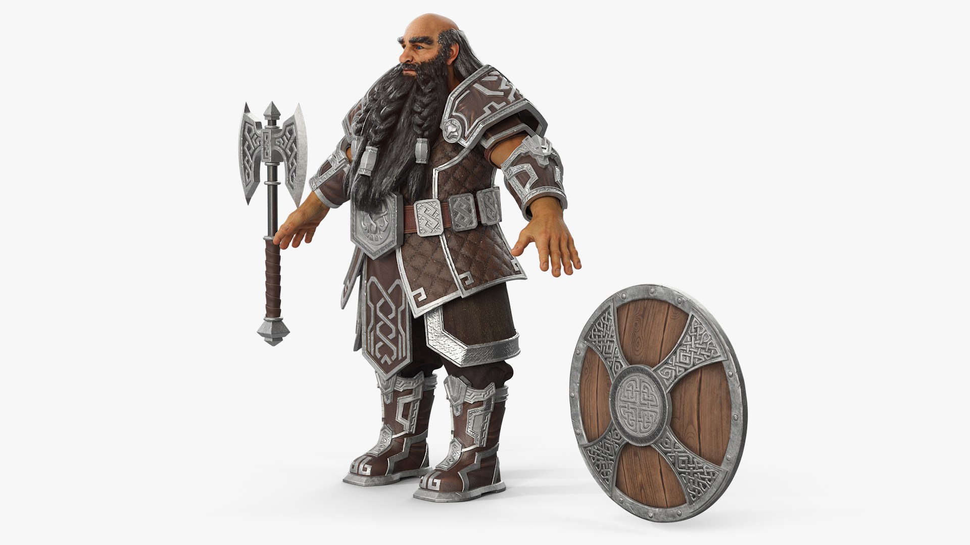 3D Dwarf Character with Axe and Shield model https://p.turbosquid.com/ts-thumb/kG/5fC0NK/B9/dwarf_character_with_axe_and_shield_002/jpg/1745259442/1920x1080/fit_q87/e649aed900c5e7259543d7c516b078e58b7b5284/dwarf_character_with_axe_and_shield_002.jpg