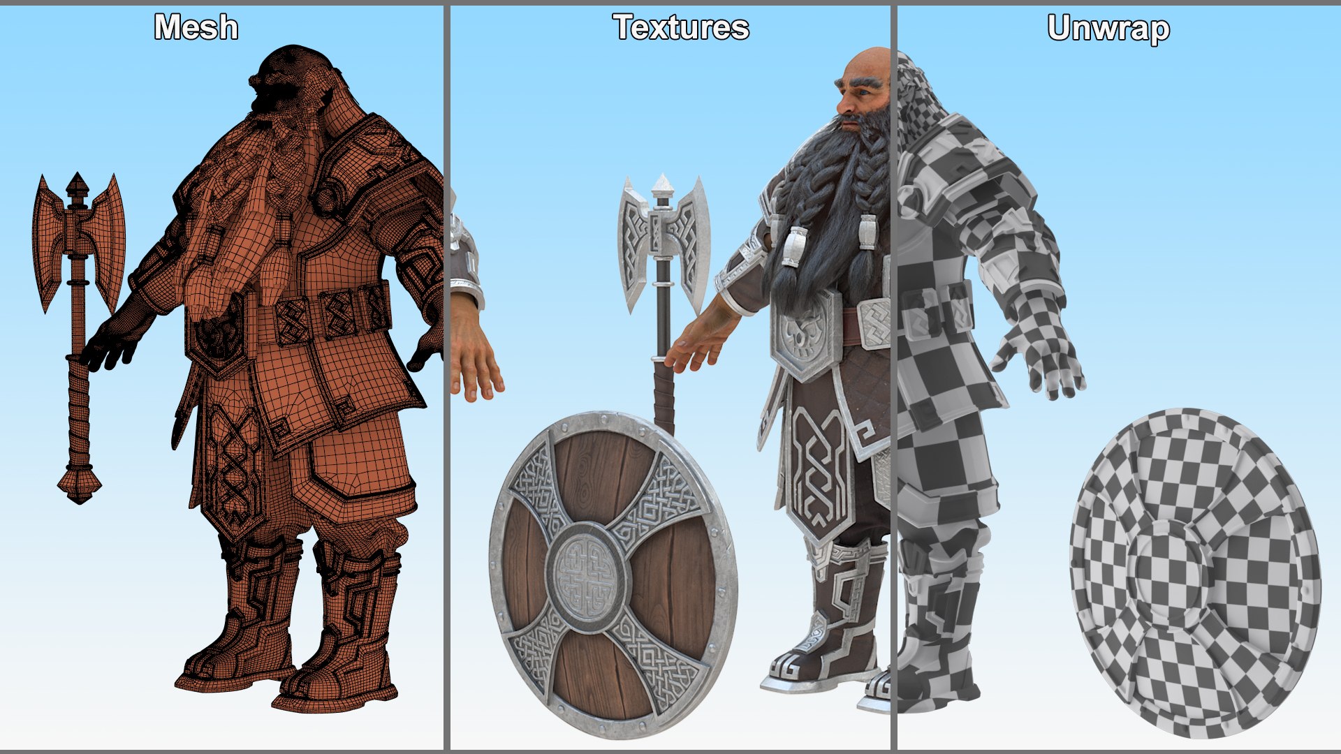 3D Dwarf Character with Axe and Shield model https://p.turbosquid.com/ts-thumb/kG/5fC0NK/Vq/dwarf_character_with_axe_and_shield_014/jpg/1745259761/1920x1080/fit_q87/66675c09eb9eecd490aedd553fc622a4388c2506/dwarf_character_with_axe_and_shield_014.jpg