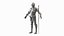Armadura de placas de caballero medieval con Zweihander T-Pose