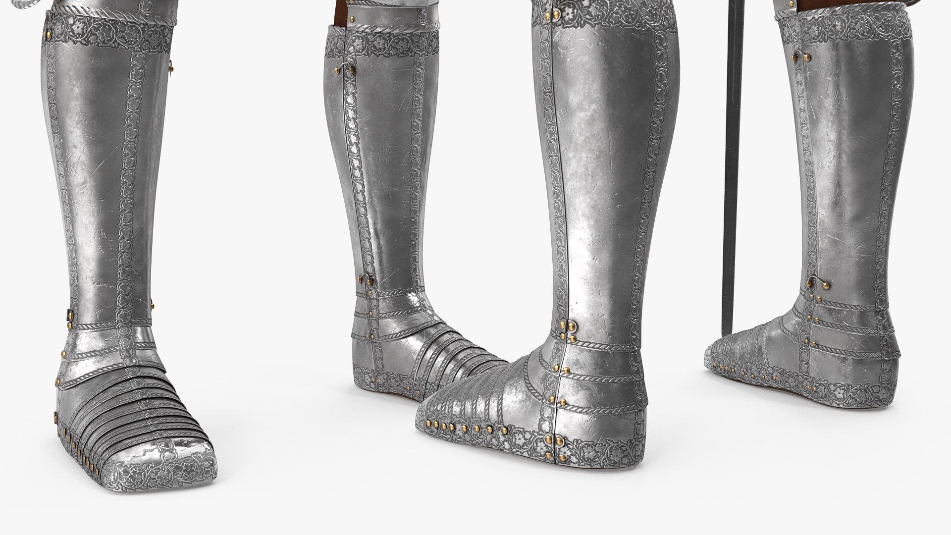 Medieval knight plate armor 3D model - TurboSquid 1521107