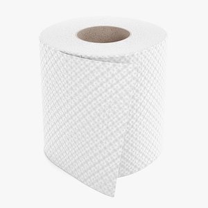 toilet paper 3D model