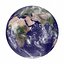 Globe réaliste