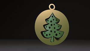 3D christmas tree toy