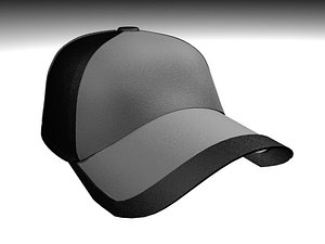 3d baseball cap model