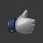 Cartoon Hand Icon