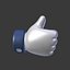 Cartoon Hand Icon