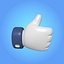 Cartoon Hand Icon