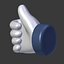 Cartoon Hand Icon