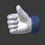 Cartoon Hand Icon