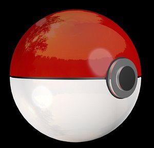 pokeball 3d model