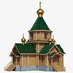 Russian Wooden Church