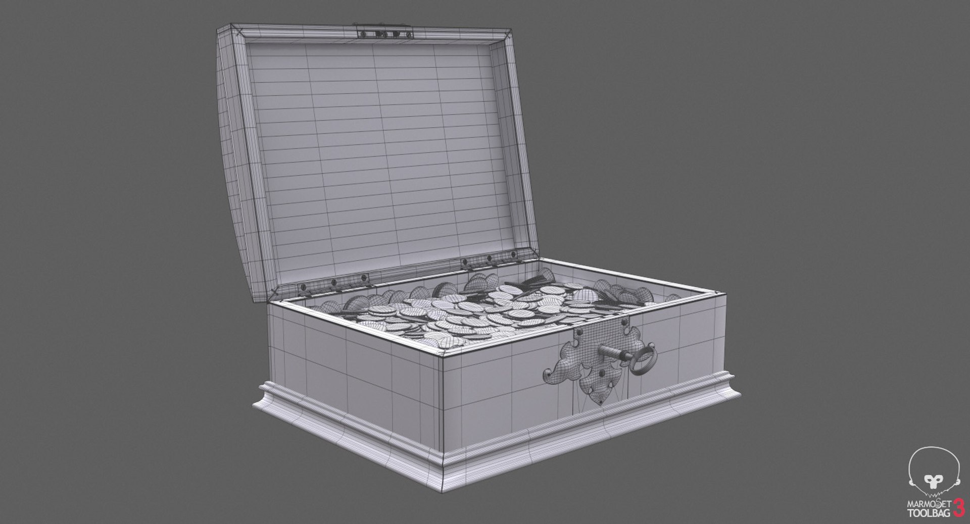 3D treasure chest model https://p.turbosquid.com/ts-thumb/kG/O2gNkS/5CH6Hdsa/screenshot007/jpg/1514391193/1920x1080/fit_q87/0d105c7f47f64feef7d4e94edd2ce729a502ef15/screenshot007.jpg