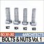 Bolts Nuts Vol 1 ISO 261 262 STL Printable