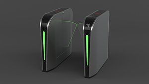 Turnstile Gate 3D model