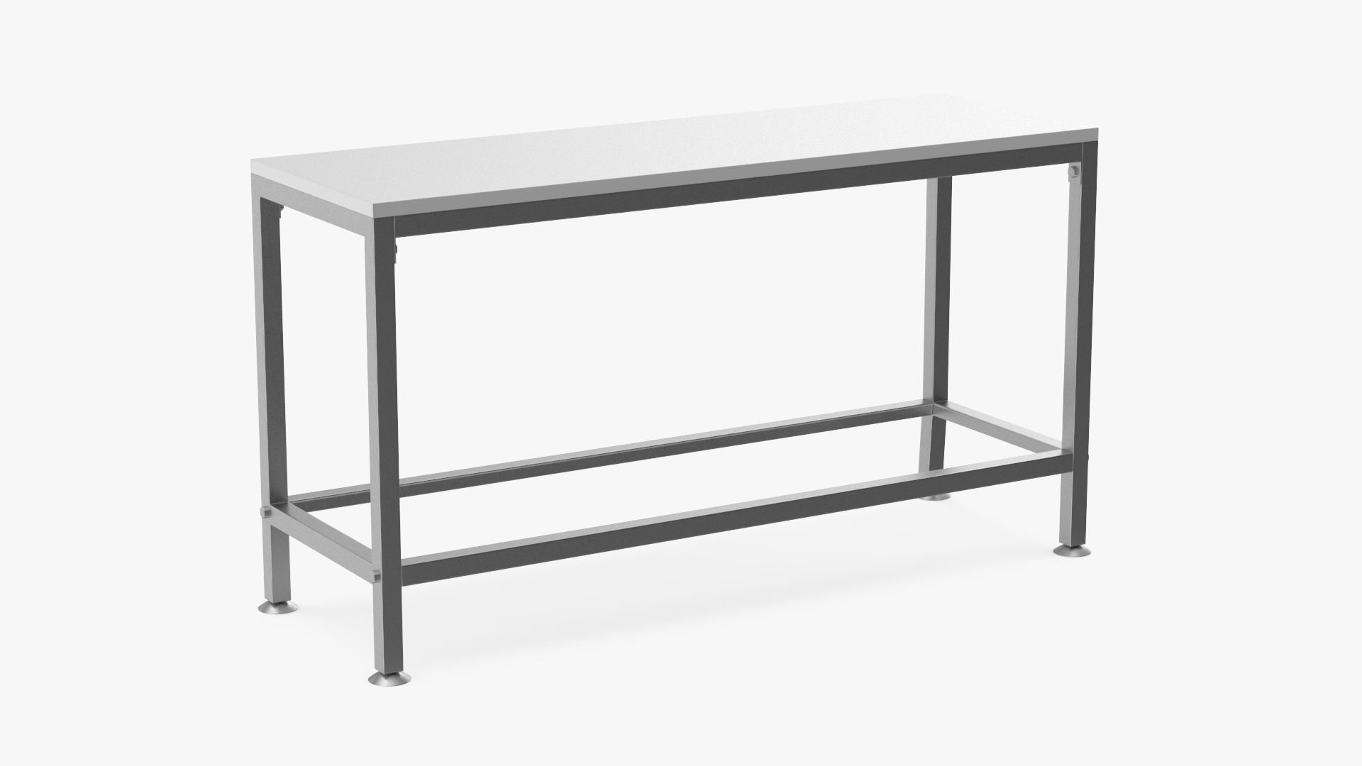 Low Shelf Silver 3D Model TurboSquid 2247463