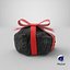 Lump of Coal With Ribbon 01