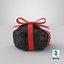 Lump of Coal With Ribbon 01