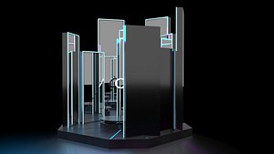 3D photo booth 360 mirror
