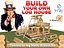 Kitbash de constructeur de maison en rondins modèle 3D