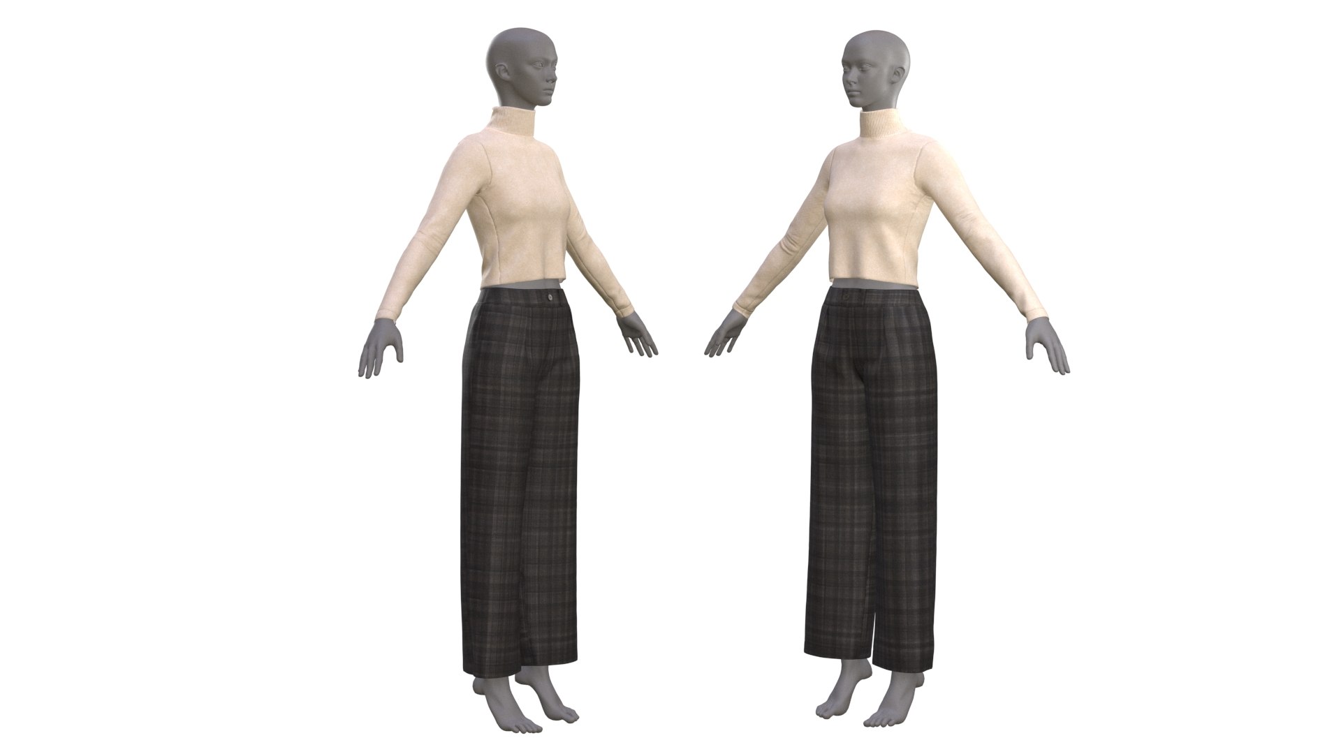 3D model Woman clothes casual https://p.turbosquid.com/ts-thumb/kG/YxpuIH/PT/turtleneck_widepants2/jpg/1702228411/1920x1080/fit_q87/966b7adfce9b2528edc351e2f7220a6f11e971ee/turtleneck_widepants2.jpg