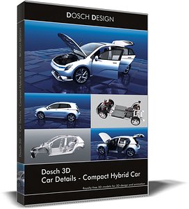 3D car details - compact model