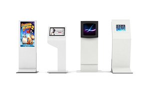 Electronic Kiosk Collection 3D model
