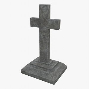 Gravestone 3D model