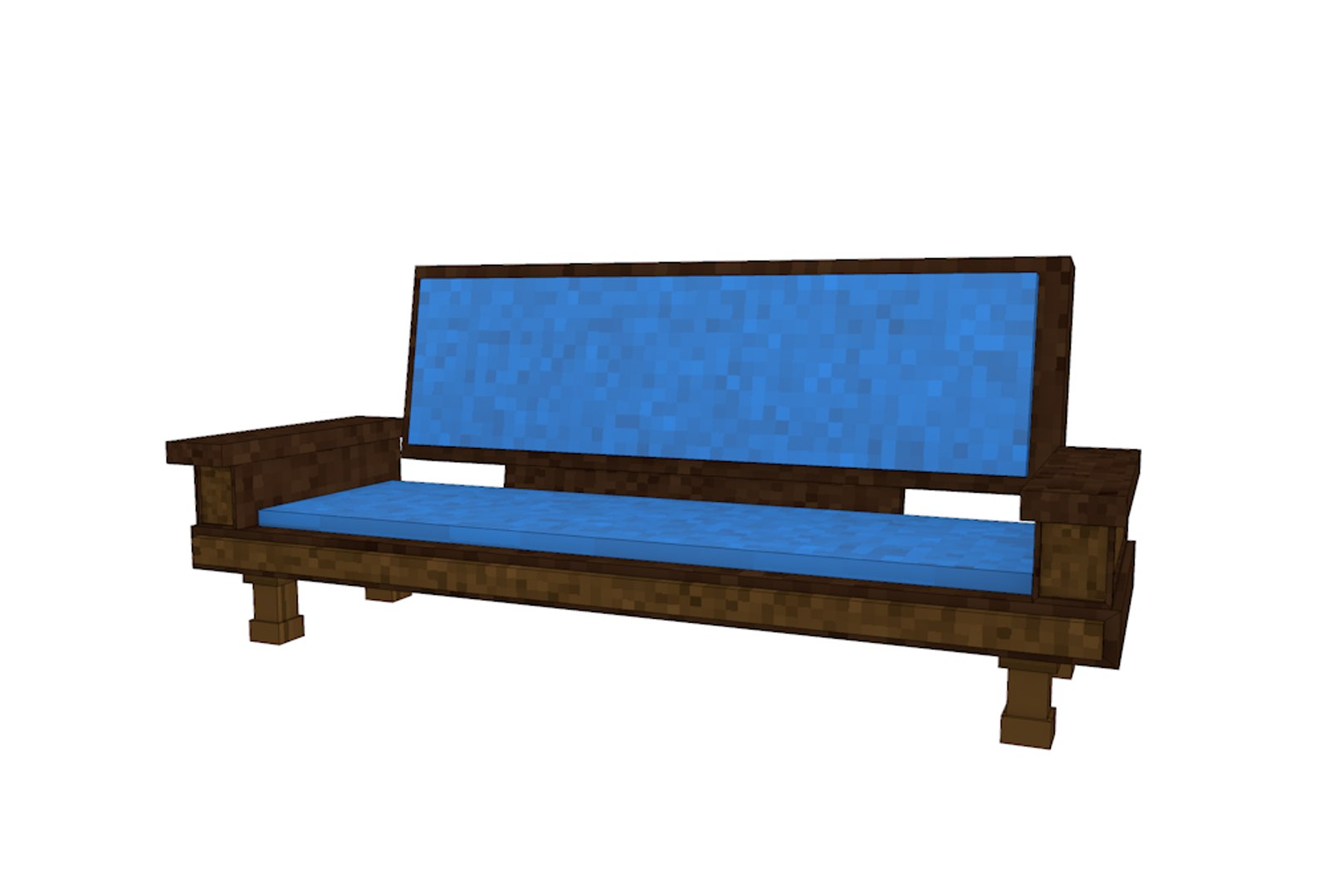 Minecraft Furniture Pack 3d C4d