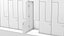 Gym Lockers 3D model