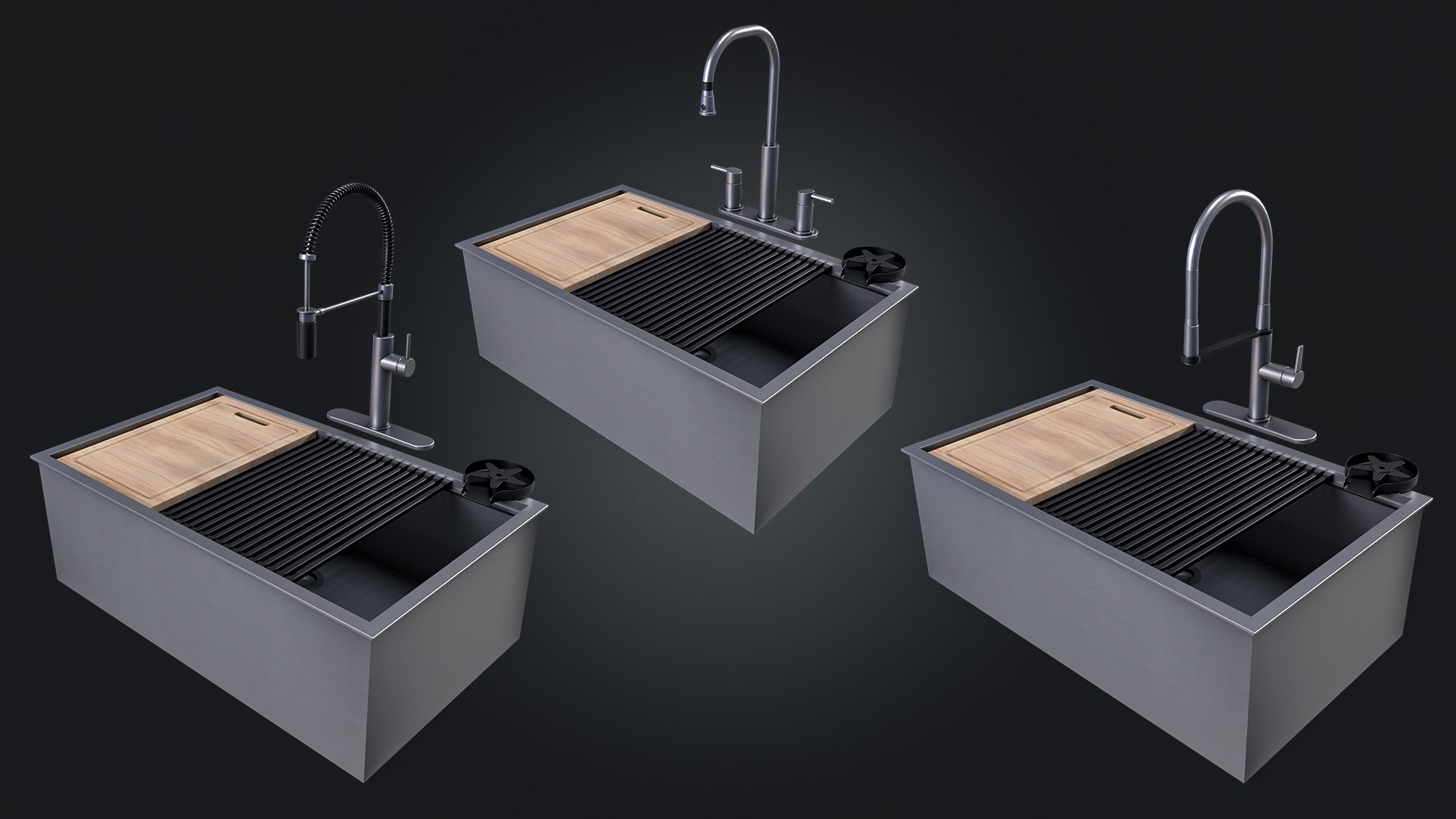Sink 3D model - TurboSquid 2159826