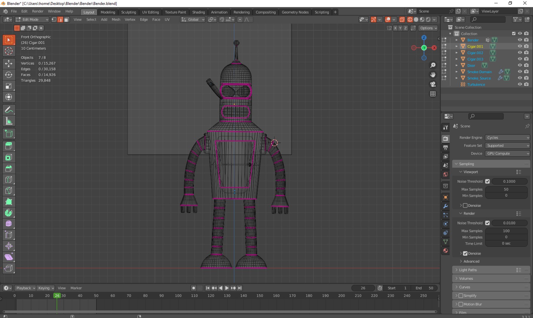 Bender 3D Model - TurboSquid 2014107