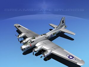 3ds b-17 hp boeing flying fortress