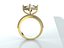 Diamond solitaire ring