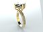Diamond solitaire ring