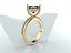 Diamond solitaire ring