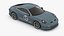 Sport Car Porsche 911 2024 Blue 3D model